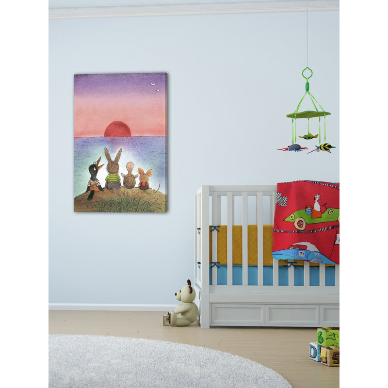 «Sunset», reproduction sur toile tendue, H 45 po x l 30 po