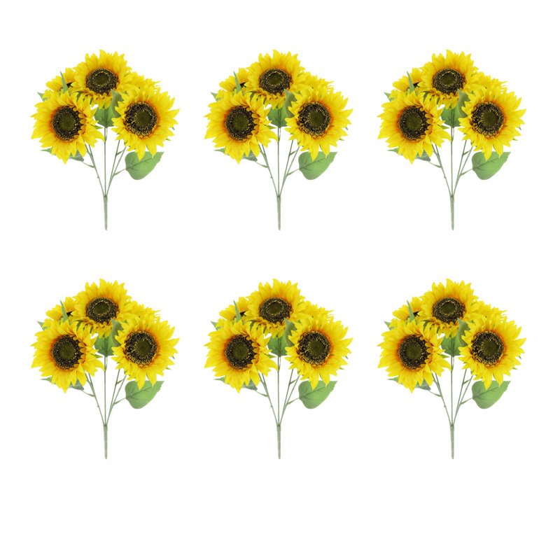 Faux Sunflowers