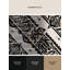 Tapis gris moelleux doux à motif géométrique d'inspiration mondiale Estaugh-1885083840