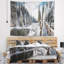 Photographie de paysage, matin d'hiver, tapisserie panoramique-28505388