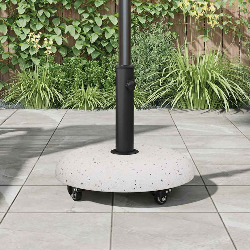 21.75 kg Concrete Umbrella Base, White