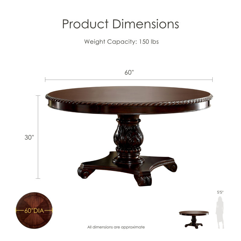 Palmyra Pedestal Dining Table