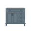 Meuble-lavabo de 36 pouces avec meuble-lavabo avec tiroir escamotable et 3 tiroirs-965452595