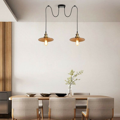 Gunn 2 - Light Black Cluster Pendant