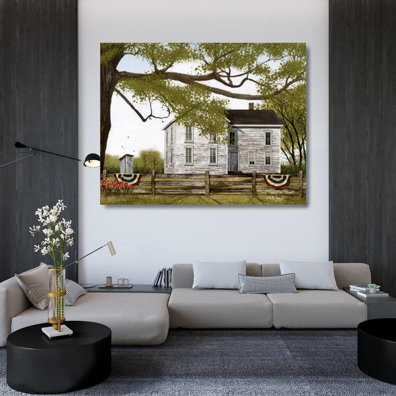 Sweet Summertime House, 36" H x 46" W