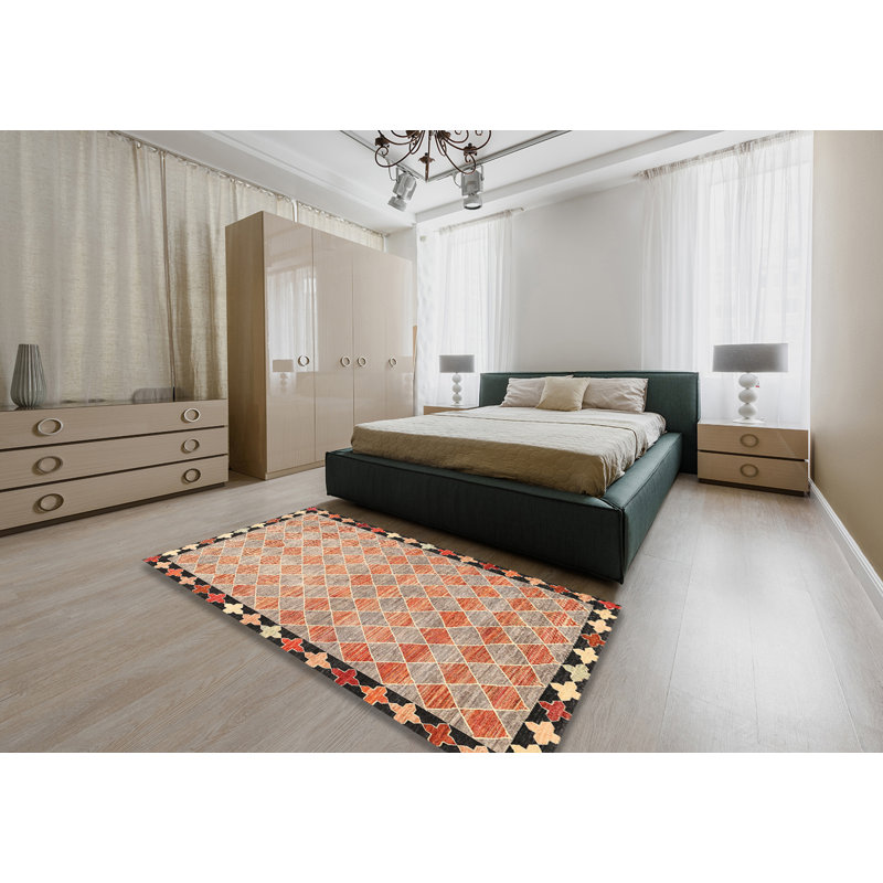 Oriental Indoor Rug, Rectangle 5' x 7'