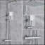 Aalin Thermostatic Expose Mixer Rigid Riser Wall Mounted Complete Shower System