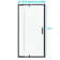 Adjustable 32-36 In.w X 72 In.h Framed Pivot Shower Door In Chrome With Clear Glass And Stainless Steel Finish Handle