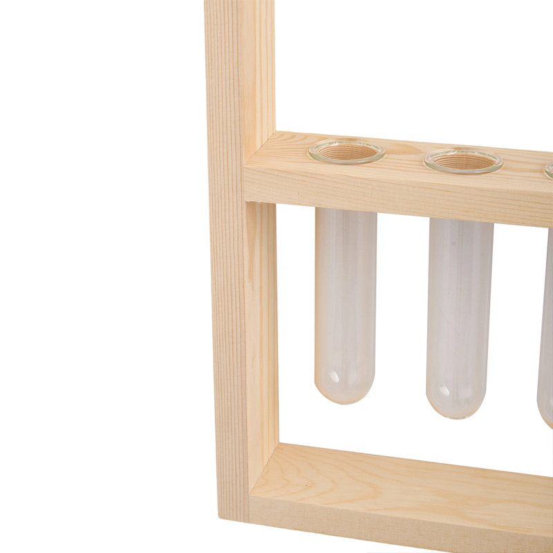 Glass Wall Vase - Set of 5, Natural