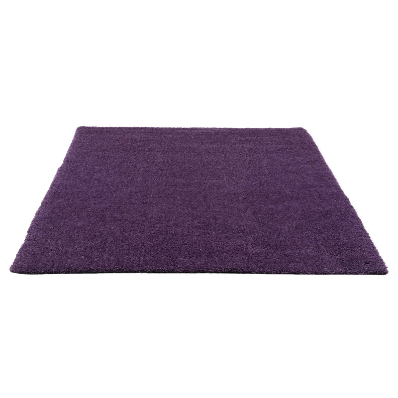 Cozy Solid Colour Hand Woven Area Rug, Rectangle 190 x 290cm