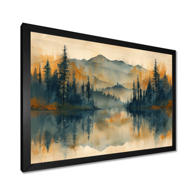 «Green Green Sunrise Fog In The Forest II», impression d'art mural forêt