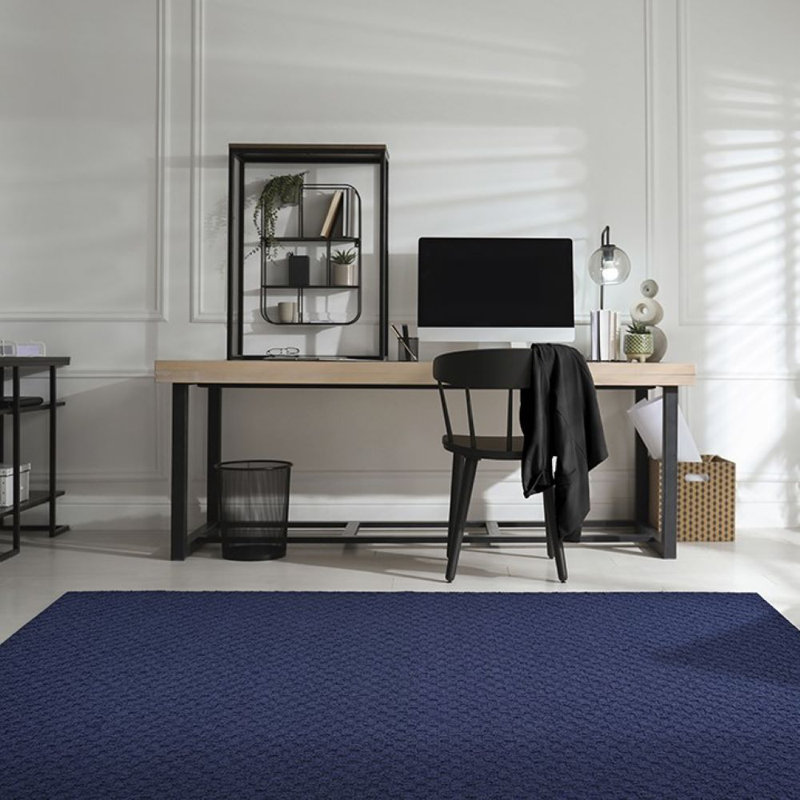 Ensemble de tapis à surface marine touffeté Tansel