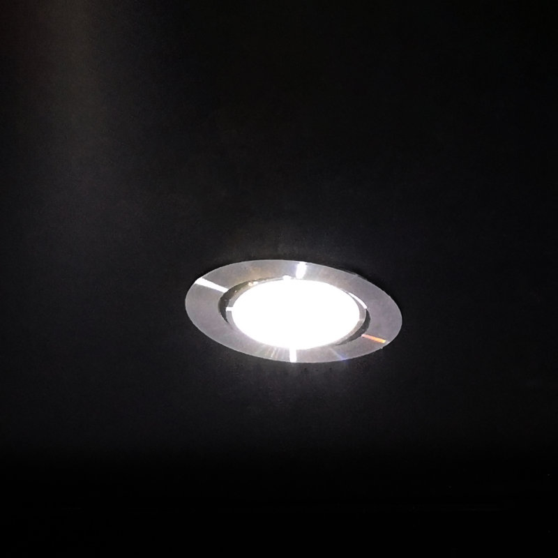 Luminaire à fixation au plafond réglable à 3 lumières diurnes blanches 7000K 3 po