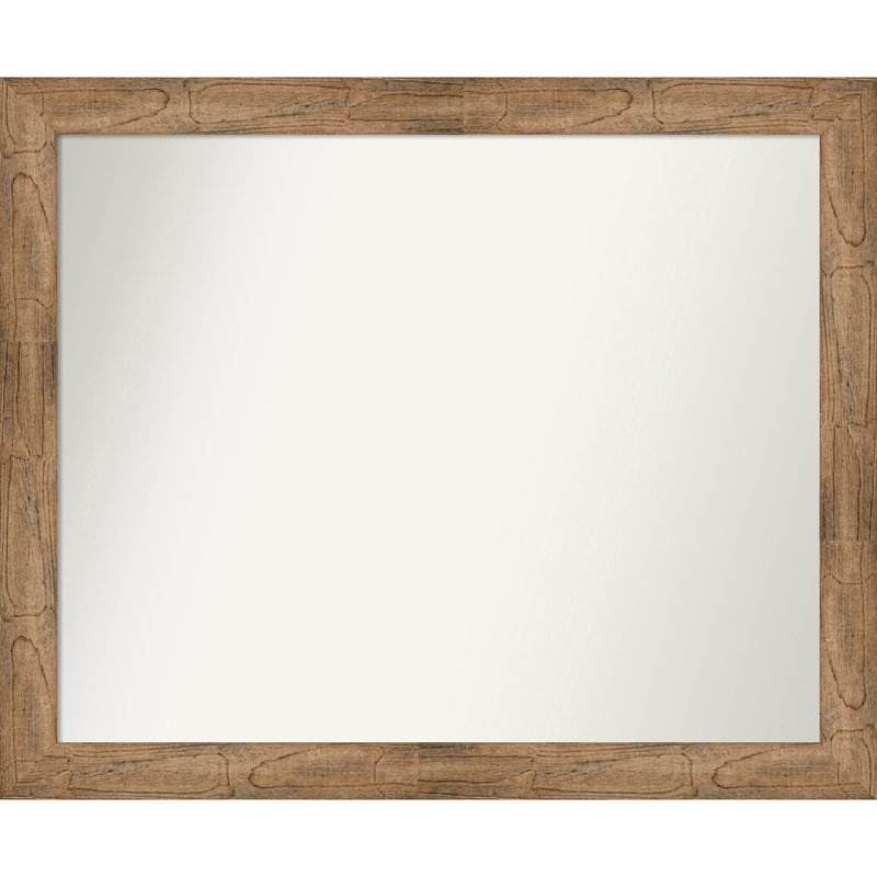 Timmy Solid Wood Wall Mirror, Rectangle, 37.5" x 45.5"