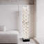 Lampes sur pied sans marbre noir + blanc