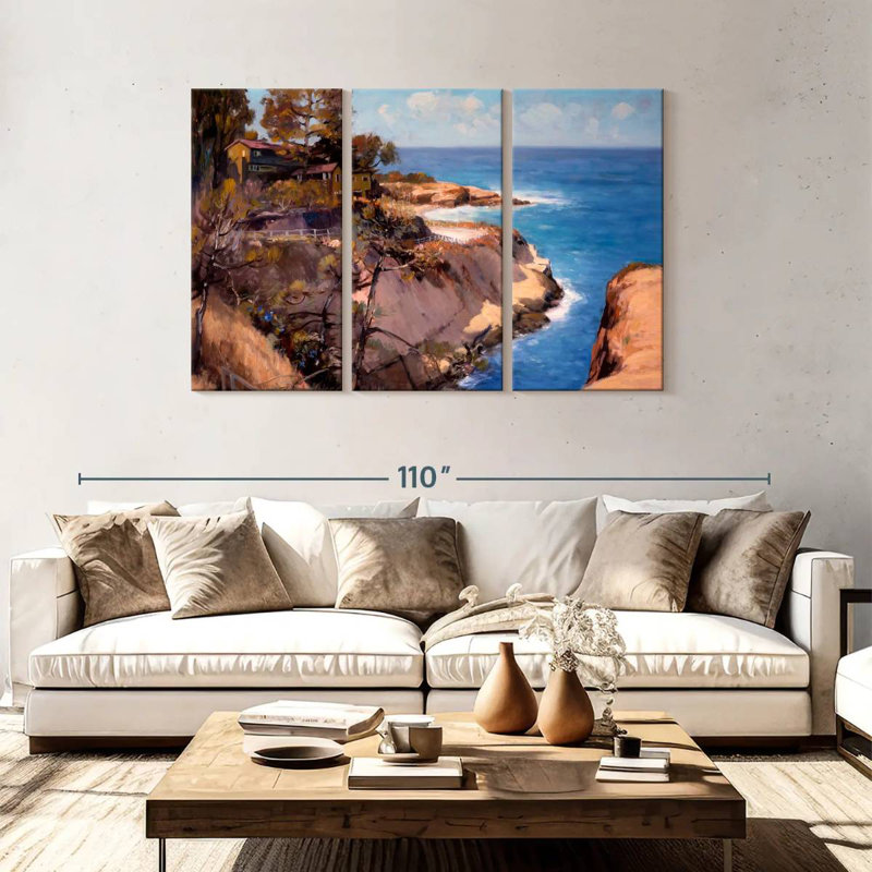 Gillard La Jolla, 48" H x 74" W