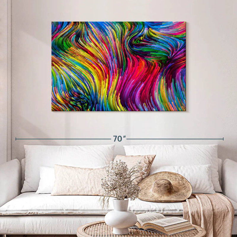 Avery Colors In Motion Abstract, H 30 po x l 45 po
