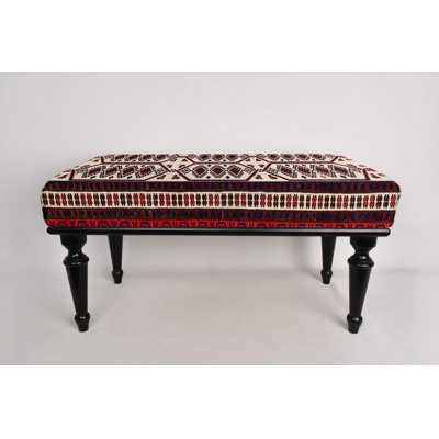 Frontdoor Bench, Bohemian Bench, Ottoman Bench, Upholstered Bench, Turkish Rug Bench, Kilim Bench, Home Decor Bench, Handmade Bench
