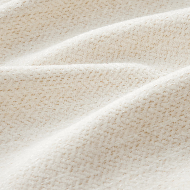 Canapé modulaire à 3 places avec tissu en chenille et tissu à récupération rapide beige, conception ergonomique pour le salon