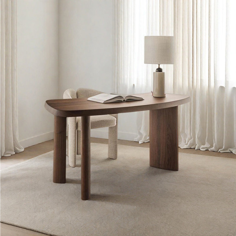Bureau courbé de style européen
