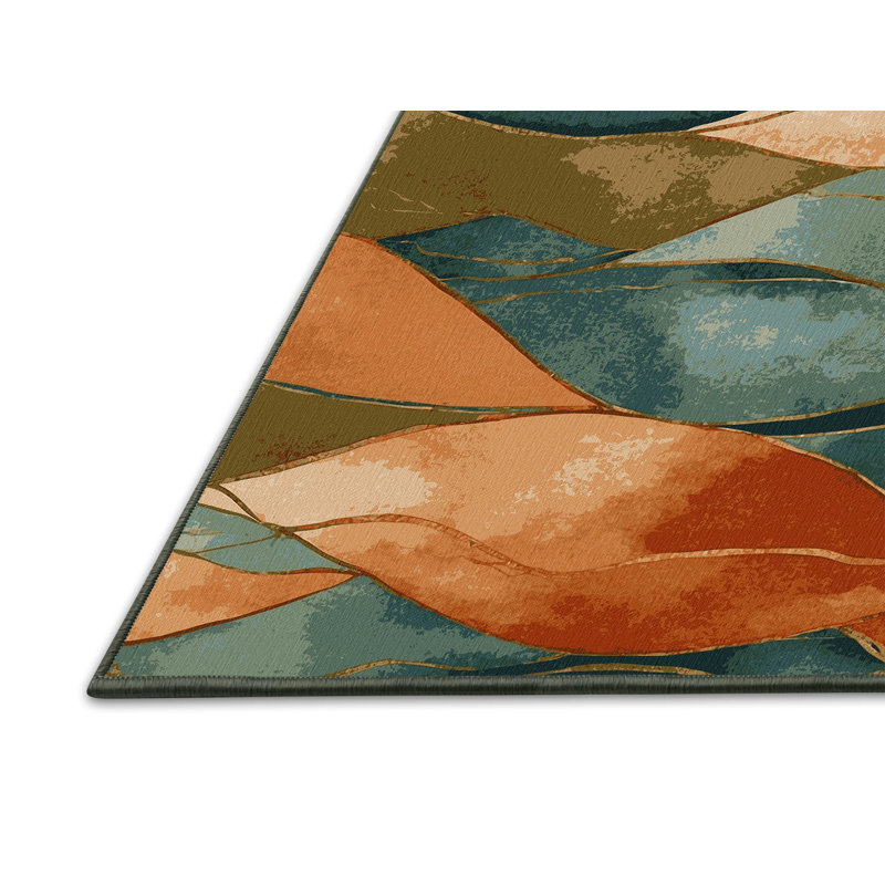Jungle Harmony Rug, Rectangle 2' x 3'