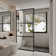 Fixed Framed Bath Panel with Clear Glass
