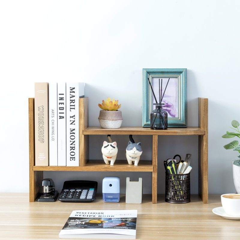 Solid Wood Desk Organiser