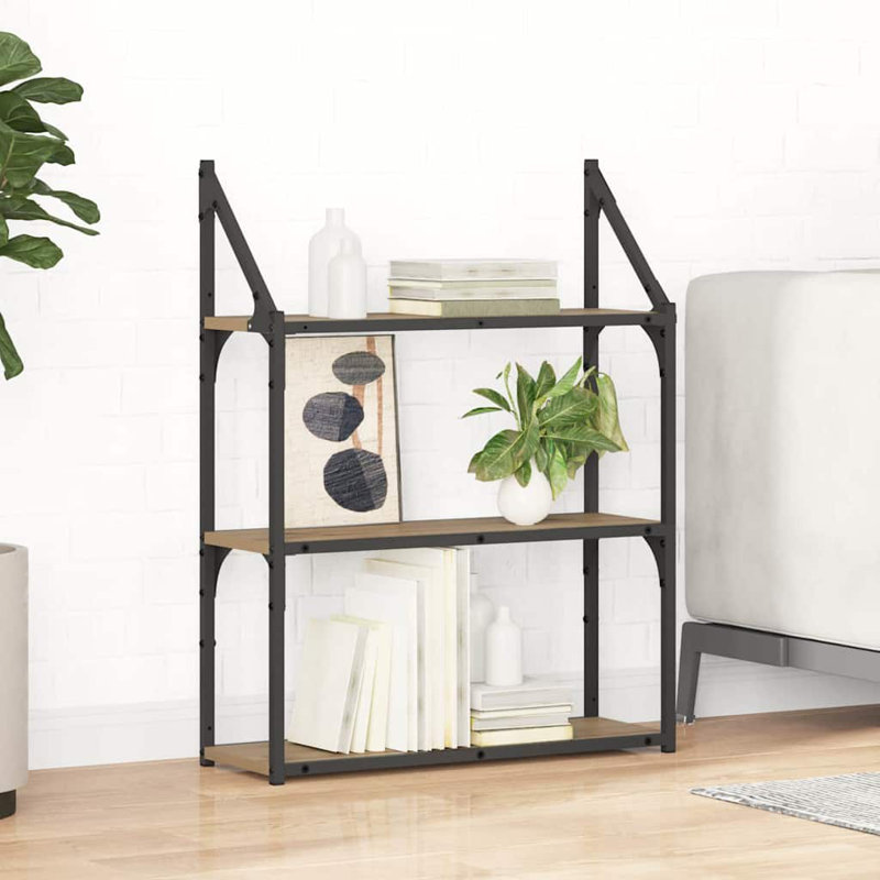 Floating Shelf, 78.5cm H x 60cm W x 21cm D, Artisan Oak