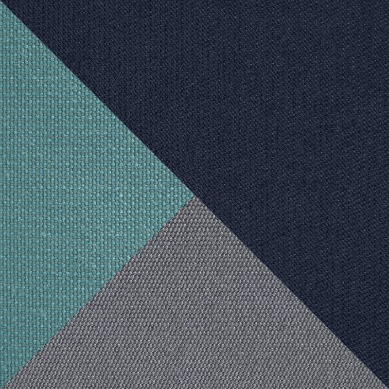 Housse de coussin d'intérieur Sunbrella, Oléfine bleu marine