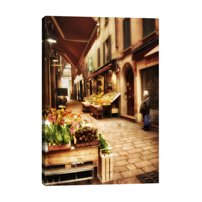 « épicerie magasiner » par dano, reproduction de photo sur toile tendue