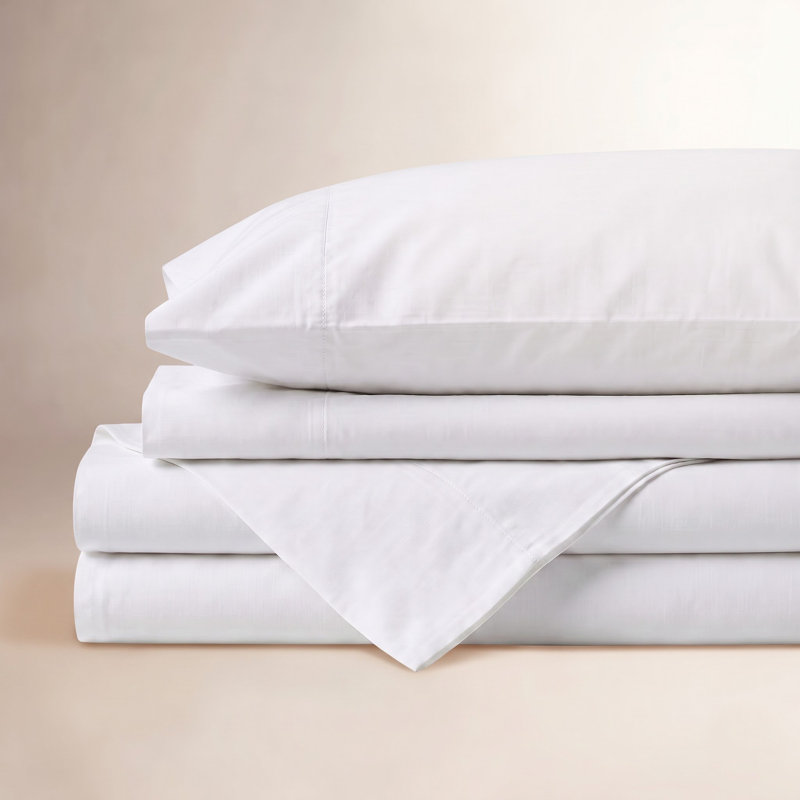 Parker Sheet Set, Queen, White