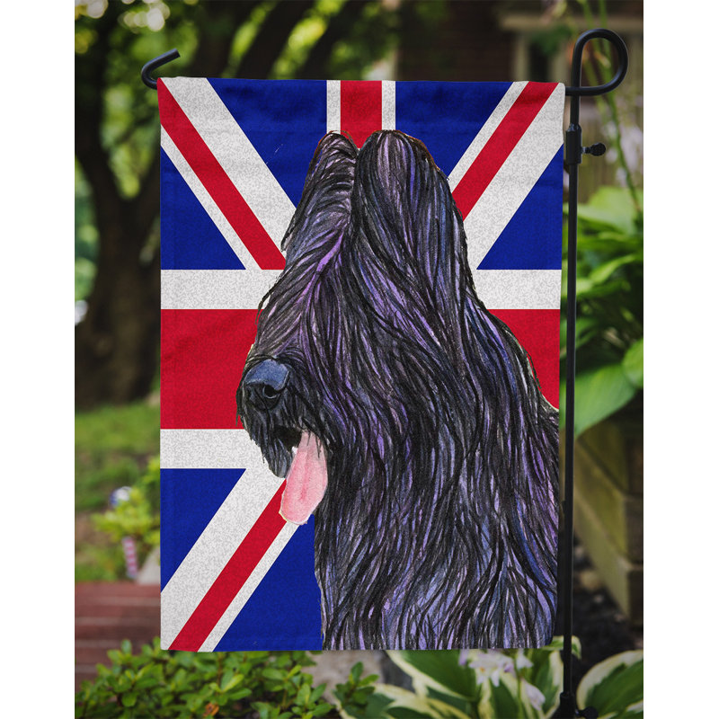 Drapeau de jardin 2 côtés english union jack, Briard