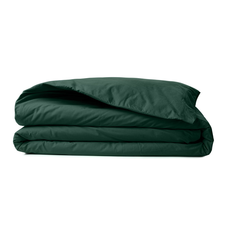 Ranforce Quilt Cover, Dark Green