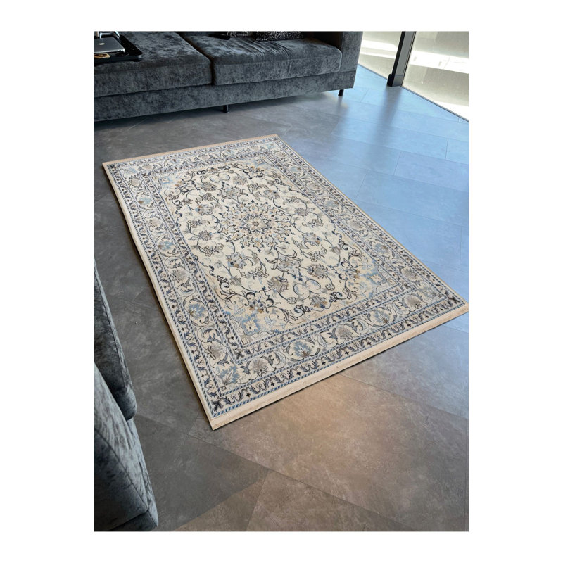 Tapis décoratif lavable à la machine, Rectangle 3 pi 3 po x 4 pi 11 po