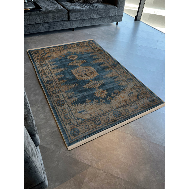 Tapis rectangulaire Wisnie, Rectangle 5 pi x 7 pi 7 po