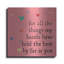 «Simple Romance 2 Colorful» par Laura Marshall, art mural en métal-102872477