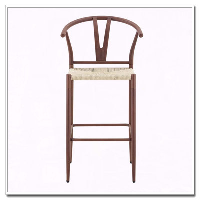 Fauteuil de style médiéval en Y pour tabouret de bar