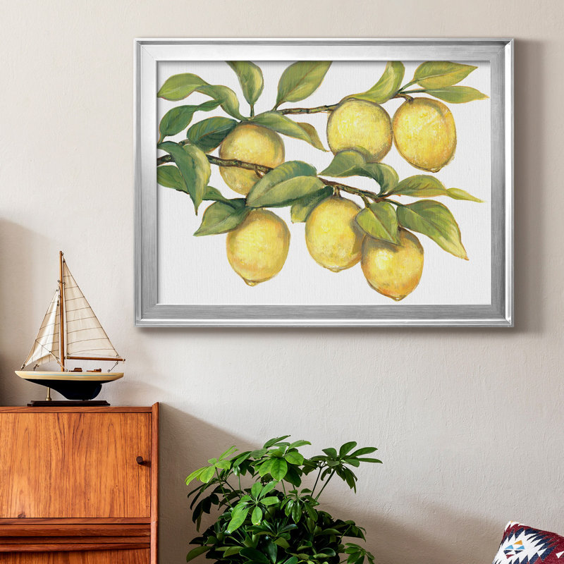Ripe For Picks II - Peinture sur toile encadrée, Cadre argenté, H 22,5 po x l 30,5 po x P 1 po