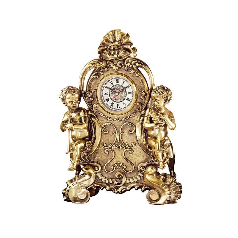 Saint Remy Cherub Mantel Clock