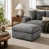 Grey Chenille