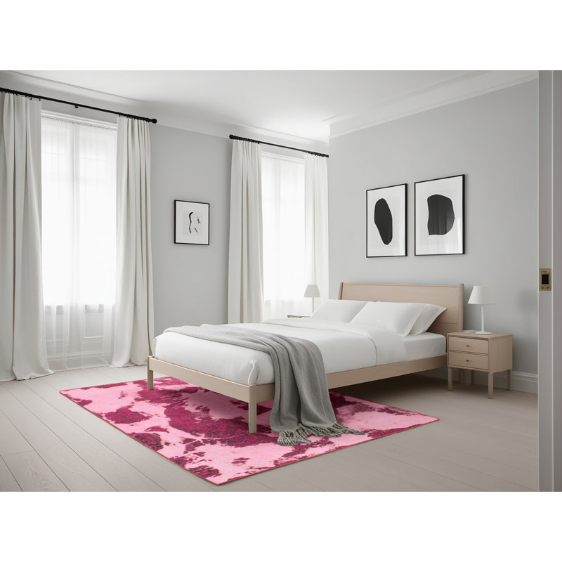 Stonegate Wool Abstract Indoor Rug, Rectangle 5' x 7'