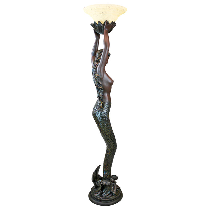 Lampe torchère sur pied 73 po Mermaid Goddess