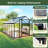 8X12 FT Greenhouse For Outdoors, Walk-In Polycarbonate Greenhouse-121972806