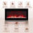Hwang Wall Mounted/Recessed-in Ultra-Thin Electric Fireplace-1916877711