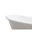Baignoire de trempage sur pattes 71 "avec drain, pattes et plateau en bambou 71" Streamline-50897413-84366098