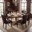 Modern Upholstered Faux Leather Dining Chairs Set Of 2 Mid Century Dining Room Chairs Tufted Ring Back Kitchen Dining Chairs Comfortable Side Chairs With Nail Head Trim-100752897
