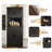 68" Corner Kitchen Pantry With 4 Doors And Adjustable Shelves-1859421548