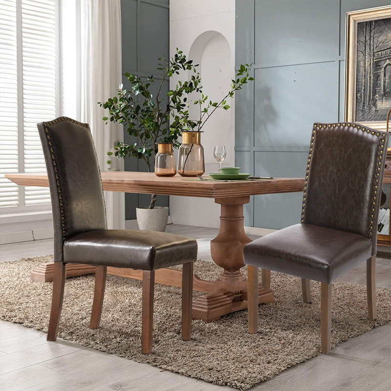 Devlen Parsons Chair in Brown