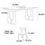 Vintage Simple Dining Table-108223768
