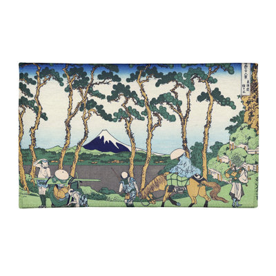 Tapis vert/bleu tokaido hodogaya on the